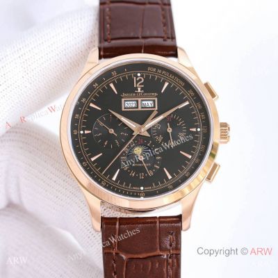 Swiss Copy Jaeger-LeCoultre Master Control Caliber 759 Rose Gold Watch 40mm